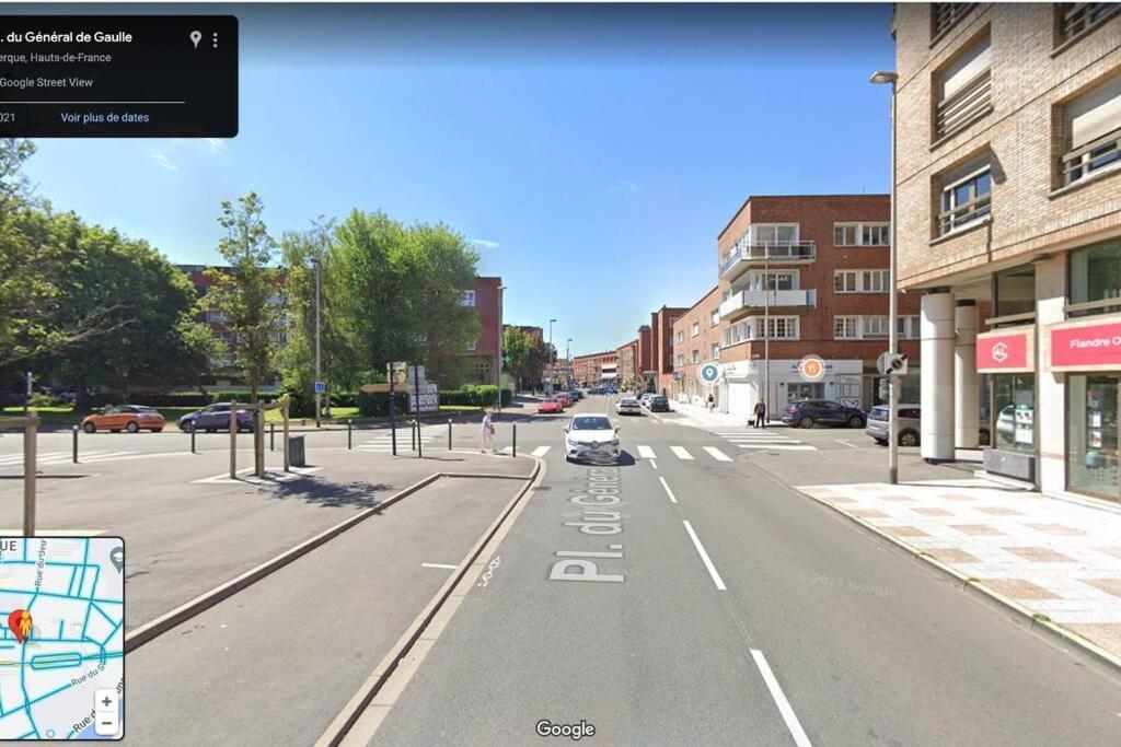Grande Chambre Dans Loft A Deux Pas De La Plage Dunkirk Eksteriør billede